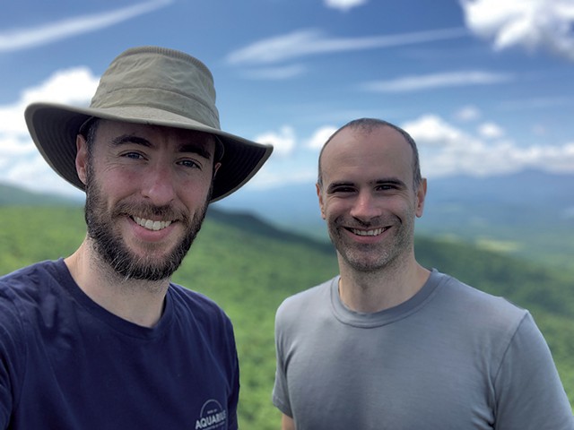 Matthew Parrilla (left) and Brian Holdefehr - COURTESY OF RAMBLE MAPS