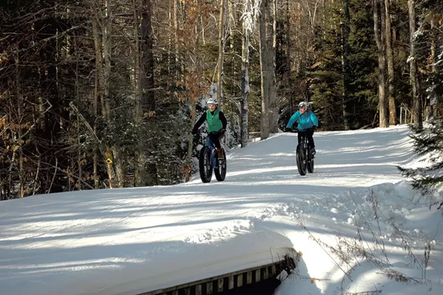 Fat biking - COURTESY OF CARRIE HERZOG