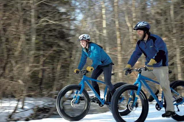 Fat biking - COURTESY OF CARRIE HERZOG
