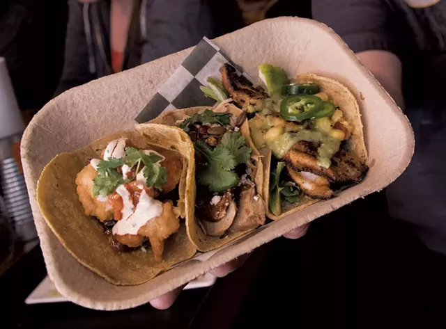 Tacos at Mojo Café - FILE: TOM MCNEILL