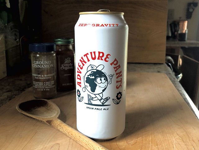 Zero Gravity Craft Brewery's Adventure Pants beer - JORDAN BARRY