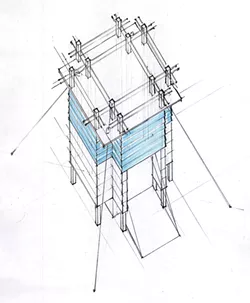 Ice shanty plans by S2 Architecture