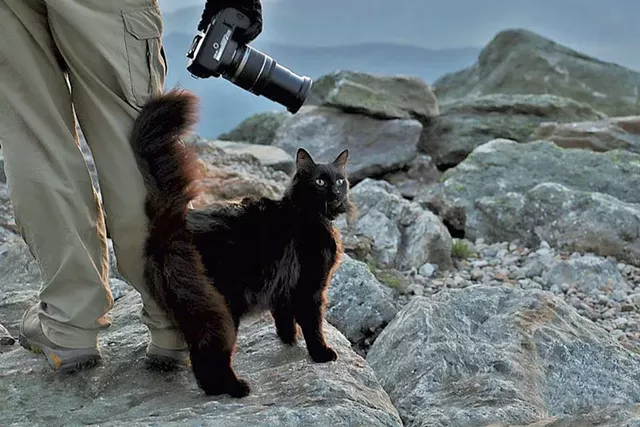 Marty with Ryan Knapp - COURTESY OF MOUNT WASHINGTON OBSERVATORY