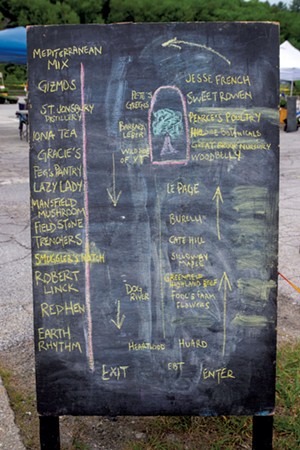 Capital City Farmers Market map - FILE: JEB WALLACE-BRODEUR