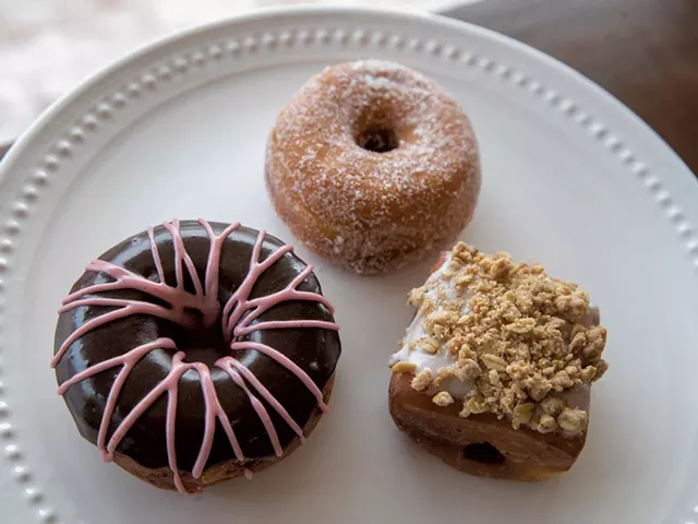 Doughnuts at Kru Coffee - JAMES BUCK
