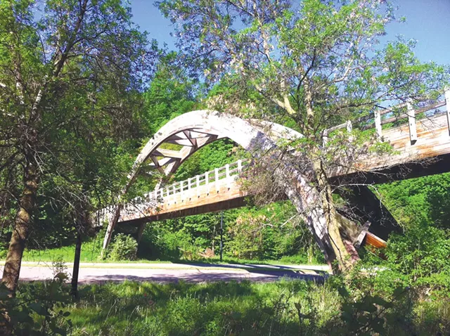 Burlington's bridge to nowhere.