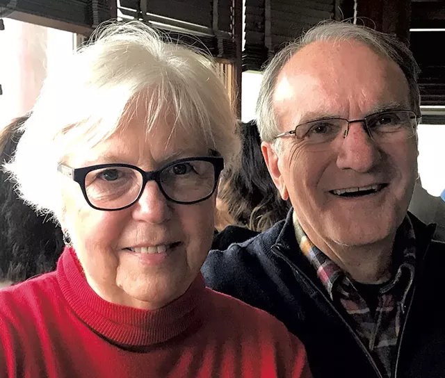 Carole and Tom Ziter - COURTESY