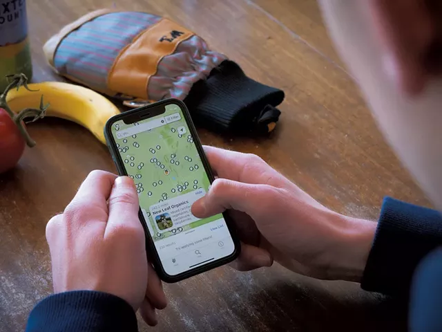 ACORN's Eat Local VT app - COURTESY OF ZACK EINHORN