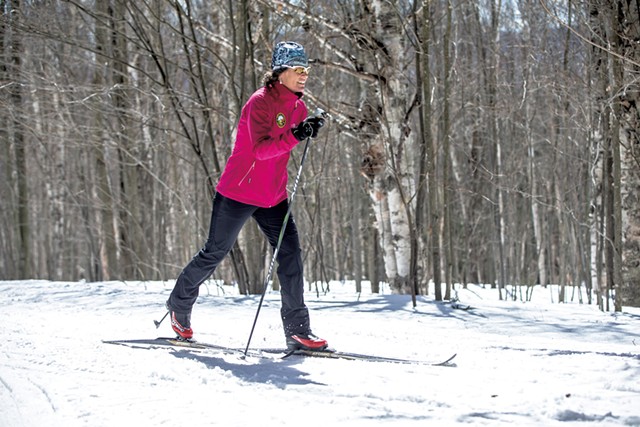 Cross-country skier - COURTESY OF TRAPP FAMILY LODGE