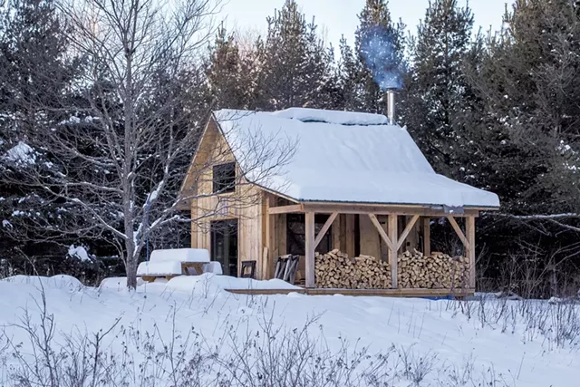 Nulhegan Confluence Cabin - COURTESY OF SEAN BECKETT