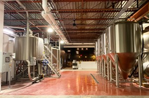 The new Four Quarters Brewing production area - COURTESY OF BRIAN ECKERT