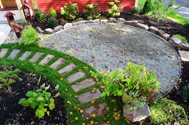 Award-winning front yard habitat garden - COURTESY OF SILVIA JOPE