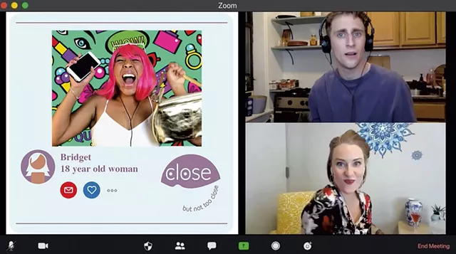 A still from "Close (but Not Too Close!)" - COURTESY OF PROJECT Y THEATRE