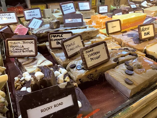 Fudge from the Shelburne Country Store - MELISSA PASANEN