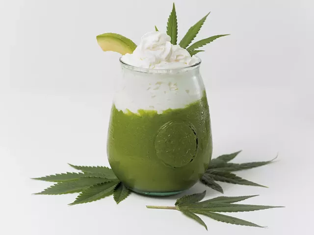Green Goddess Café Jamaican Me Shake - COURTESY OF BRENT HARREWYN