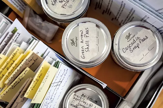 Items in the seed library - LUKE AWTRY