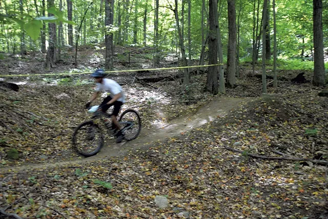 Mountain biking at Cochran's - COURTESY OF BETSY CABRERA