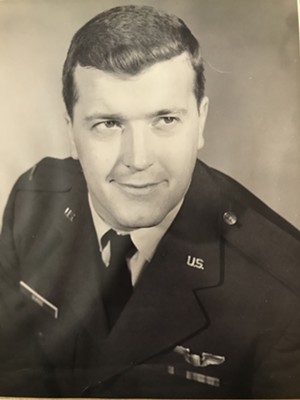 William David Burke Sr. in the military - COURTESY PHOTO