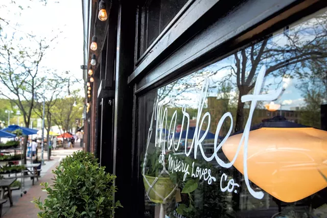 Market at Misery Loves Co. in Winooski - JAMES BUCK