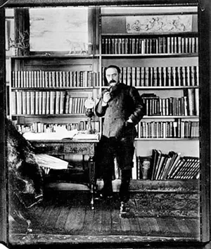 Rudyard Kipling in his study - COURTESY OF LANDMARK TRUST USA