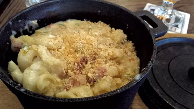 Bacon-jalapeño mac at Cornerstone Pub & Kitchen - MELISSA HASKIN