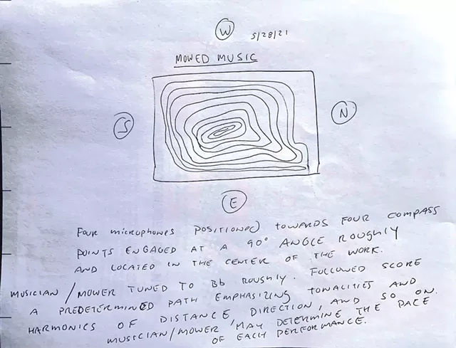 MOWED MUSIC album art - COURTESY OF GLENN WEYANT