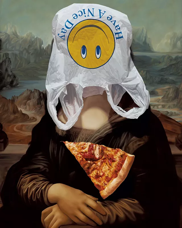 "Mona Lisa, Leonardo da Vinci, 1503" by Jake Scharbach - COURTESY OF MARIN HORIKAWA