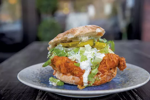 Rough Francis chicken sandwich at Misery Loves Co. - FILE: JAMES BUCK