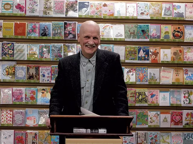 Leland Kinsey at Phoenix Books Rutland - COURTESY OF BIANCA ZANELLA