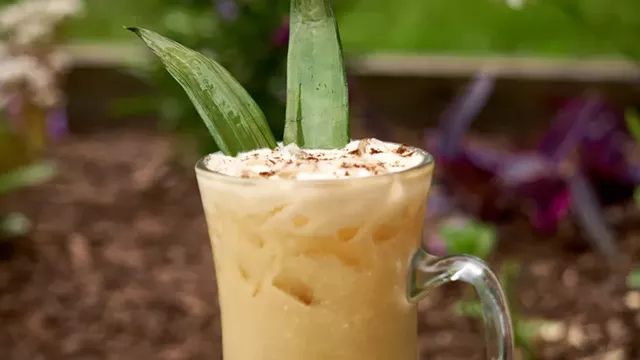Wildflower Restaurant & Bar's Café Colada cocktail - COURTESY OF SILVER SUN GROUP