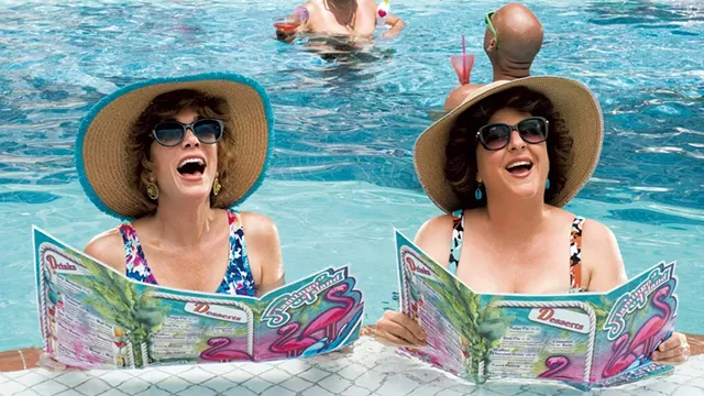LAST RESORT Wiig and Mumolo play best friends whose Florida vacation gets surreal in Greenbaum's comedy. - COURTESY OF CATE CAMERON AND LIONSGATE.