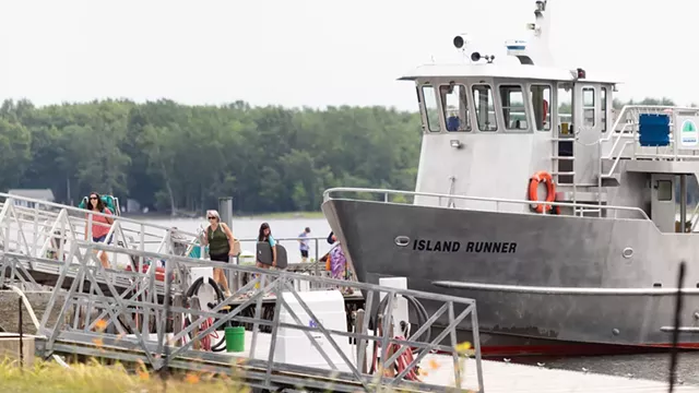 The Island Runner ferry - STINA BOOTH