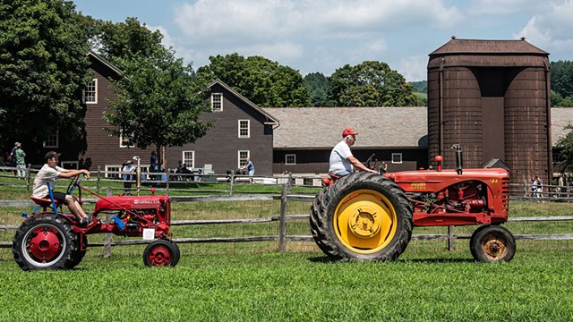 Antique Tractor Day - COURTESY OF BILLINGS FARM &amp; MUSEUM