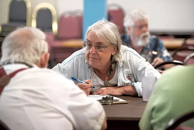 Waterbury Area Senior Center director Vicki Brooker - JEB WALLACE-BRODEUR