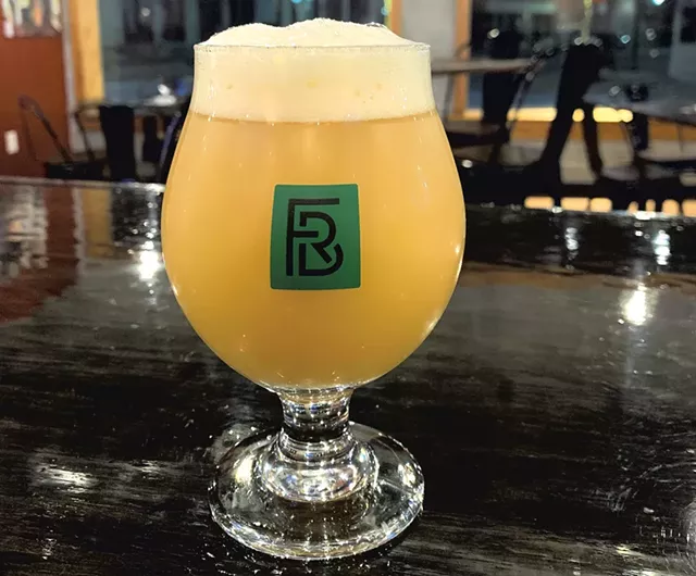 A full pour at Farm Road Brewing - COURTESY OF FARM ROAD BREWING