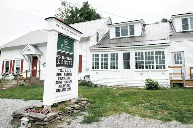 The site of Blackbird Bistro, Craftsbury Farmhouse and Whetstone Wellness - COURTESY OF CRAFTSBURY FARMHOUSE