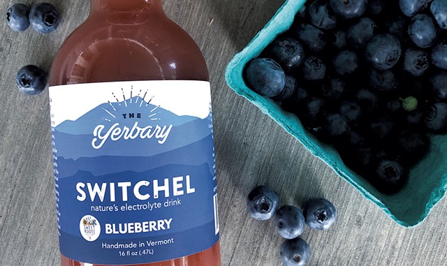 The Yerbary's blueberry switchel - COURTESY OF THE YERBARY