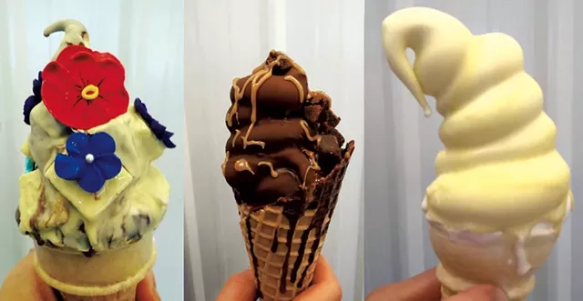 Ice cream at Canteen Creemee Company