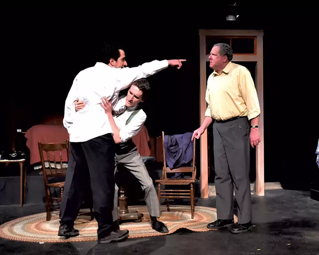 Left to right: Noor Taher, Sam Chapin and Mike Backman - COURTESY OF DAN GROSSMAN