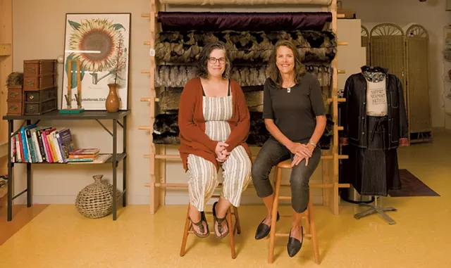 SeamWorks founders Rebecca McDonald and Karen Freeman - OLIVER PARINI