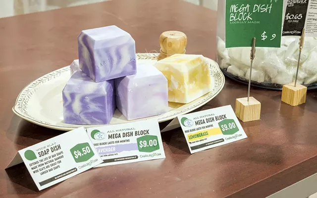 Dish soaps at Chandler's Dry Goods - OLIVER PARINI
