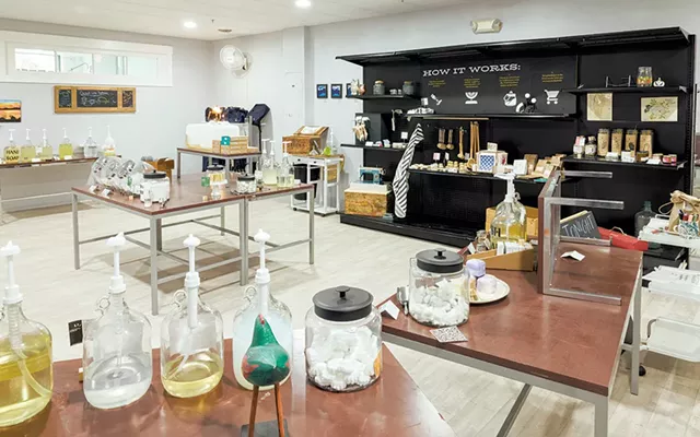 Showroom at Chandler's Dry Goods - OLIVER PARINI