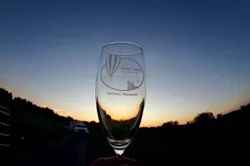 Above Reality Champagne toast - STEPHEN MEASE