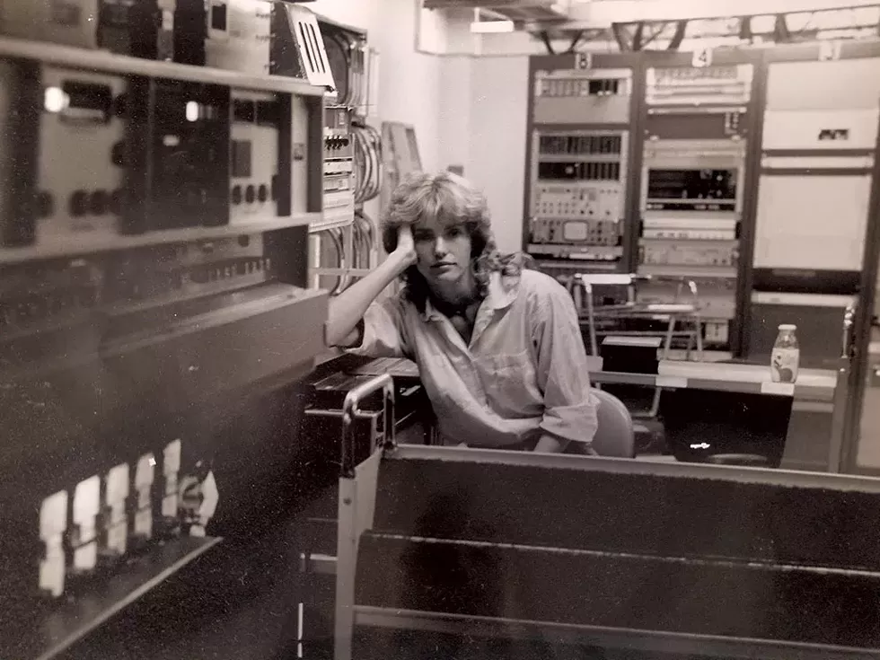 Sharon Meyer at WCAX in 1979 - COURTESY