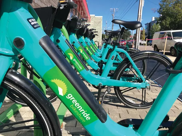 Bolt Mobility e-bikes - JEFF BARON ©️ SEVEN DAYS