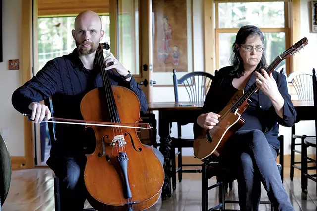 Michael Close, left, and Danielle O'Hallisey - JEB WALLACE-BRODEUR