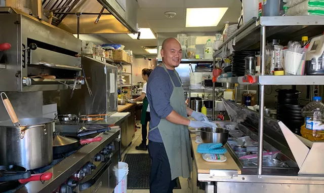 Chef/co-owner Sam Lai of Cafe Dim Sum - MELISSA PASANEN