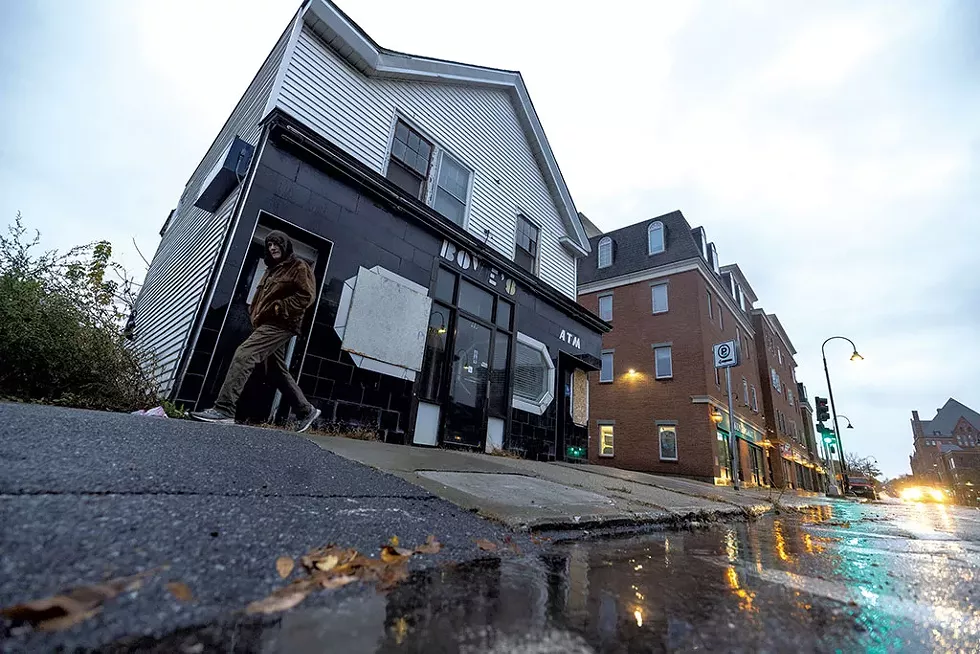 The former Bove's Café building on Pearl Street in Burlington - JAMES BUCK