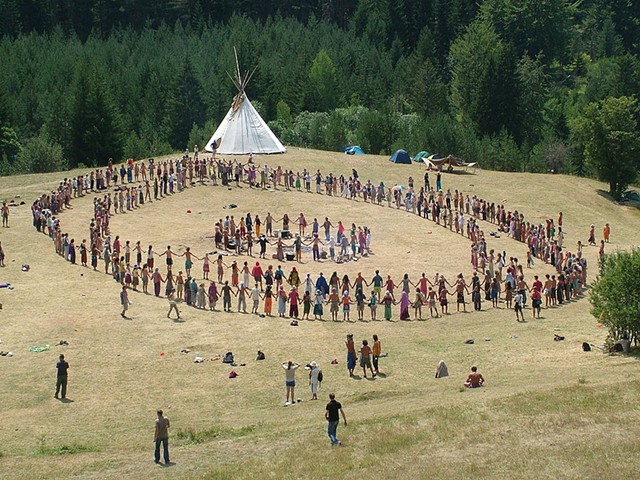 A 2007 Rainbow Gathering in Bosnia - ALJAZ ZAJC / WIKIPEDIA