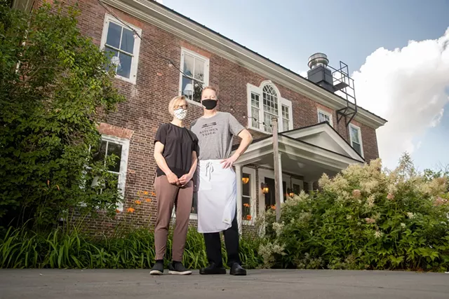 Lara and Steve Atkins of Kitchen Table Bistro - FILE: JAMES BUCK